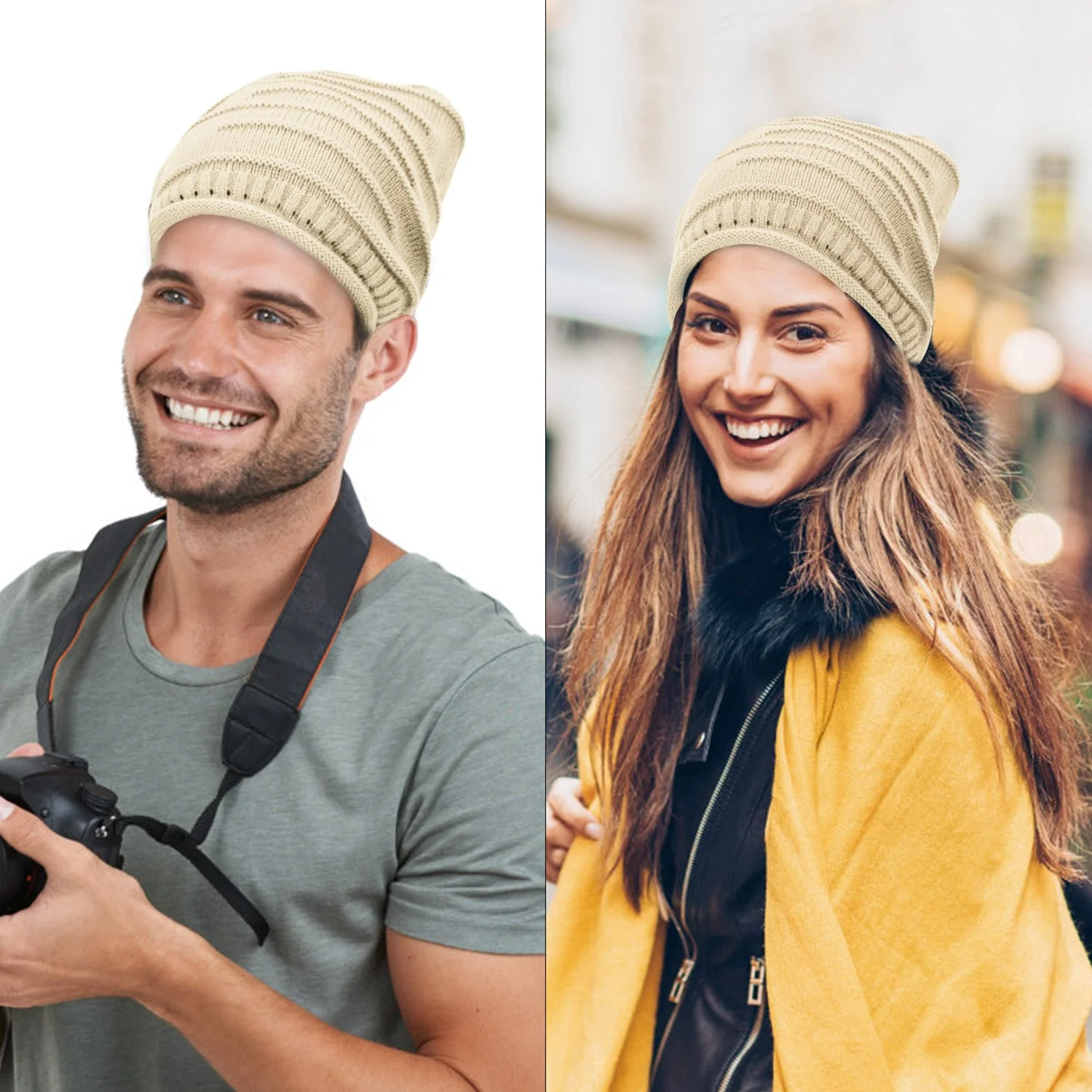 GBruno Unisex Knit Beanie Hat - Image 3