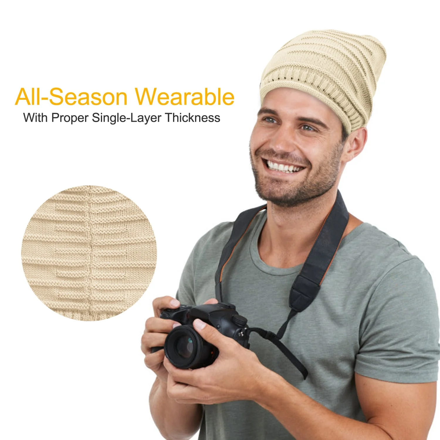 GBruno Unisex Knit Beanie Hat - Image 6
