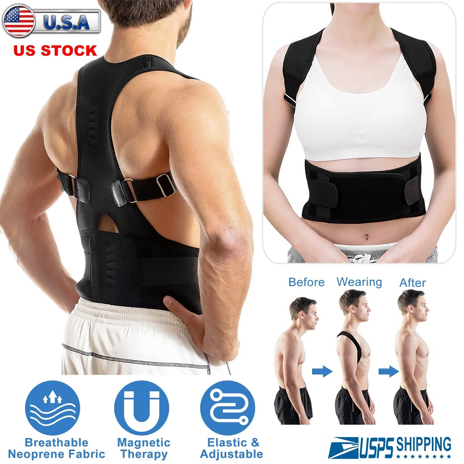 GBruno Unisex Posture Corrector - Image 5