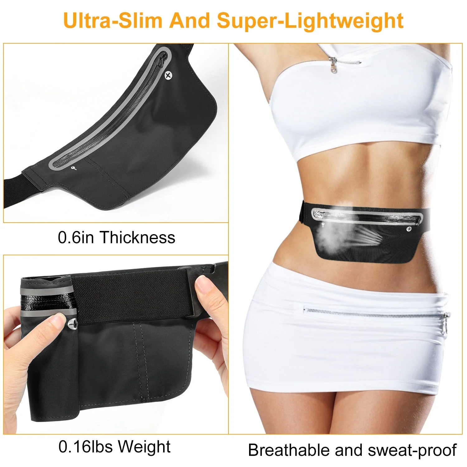 GBruno Unisex Sport Waist Pack - Image 5