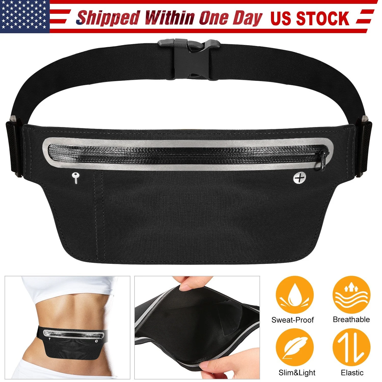 GBruno Unisex Sport Waist Pack - Image 6