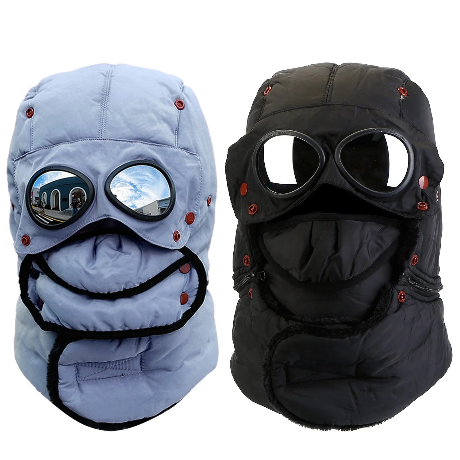GBruno Unisex Thermal Winter Goggles Hat - Image 5