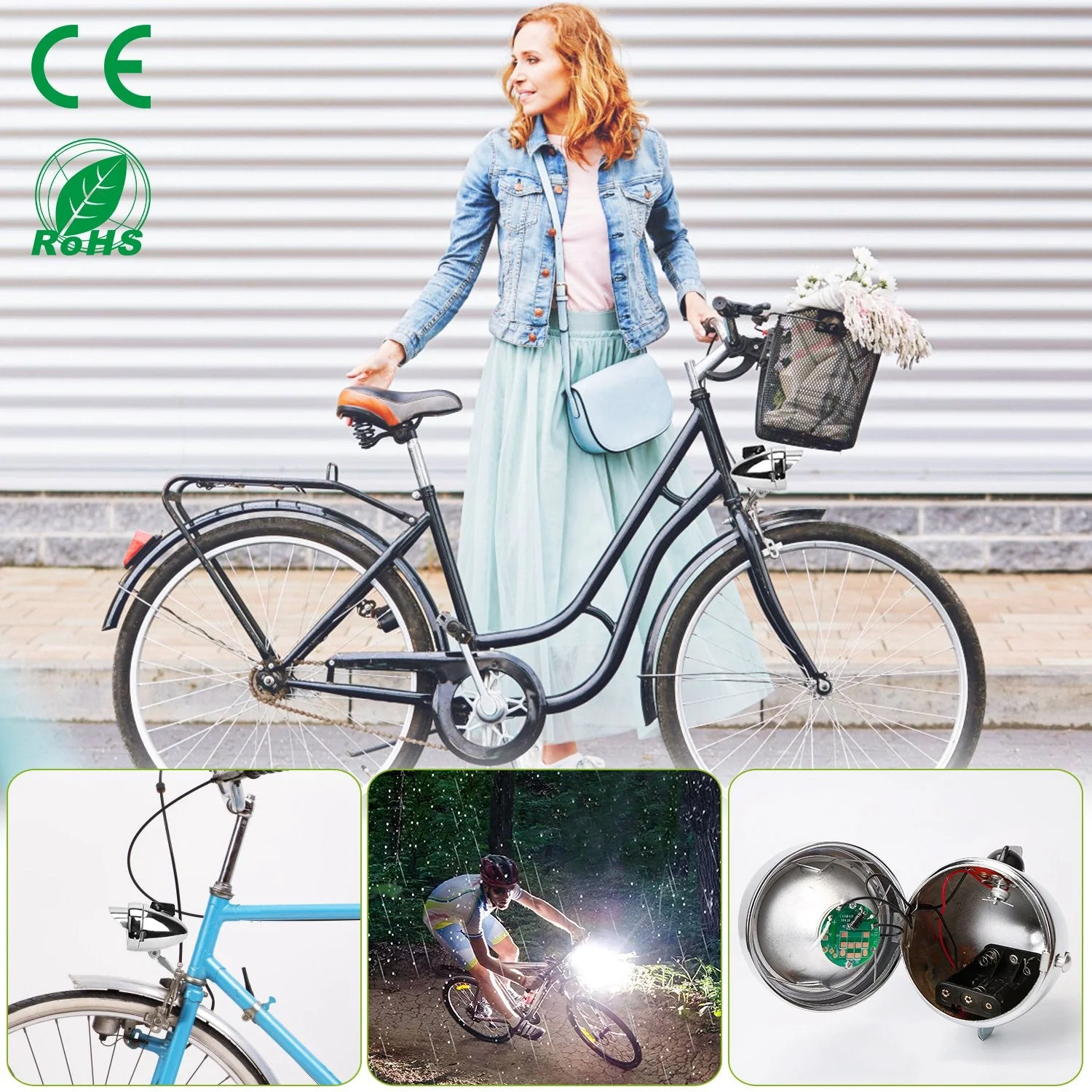 GBruno Vintage Bicycle Front Headlight - Image 4