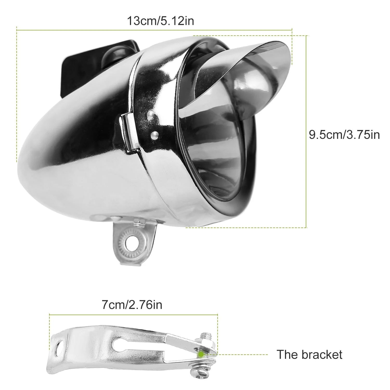 GBruno Vintage Bicycle Front Headlight - Image 6