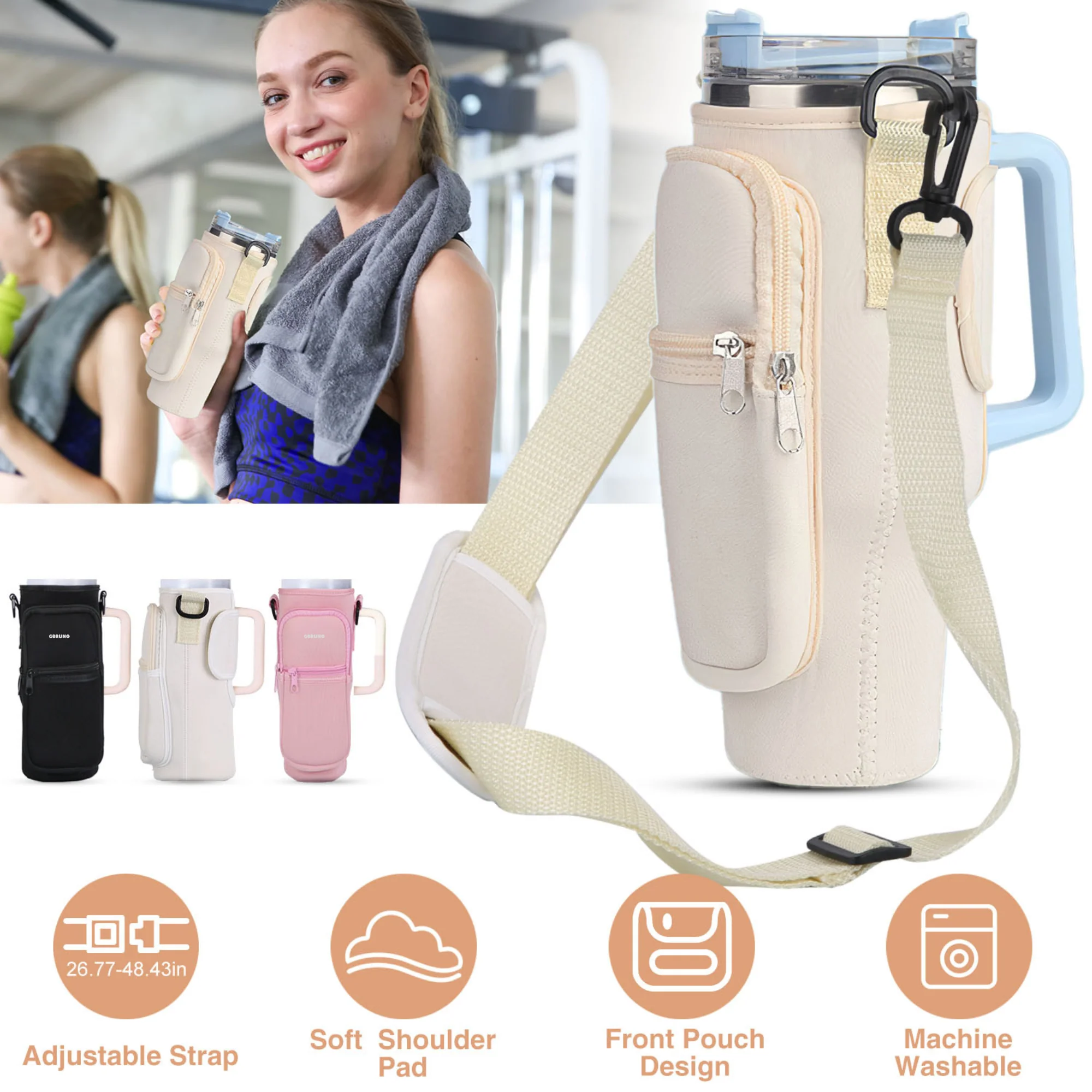 GBruno Water Bottle Carrier Bag - Image 3