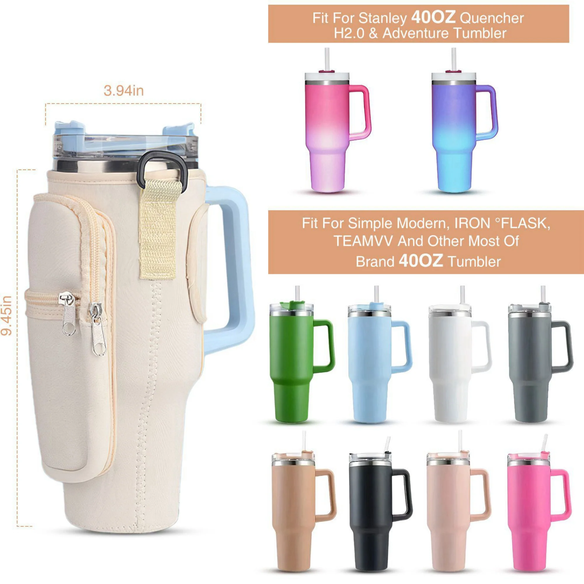 GBruno Water Bottle Carrier Bag - Image 4