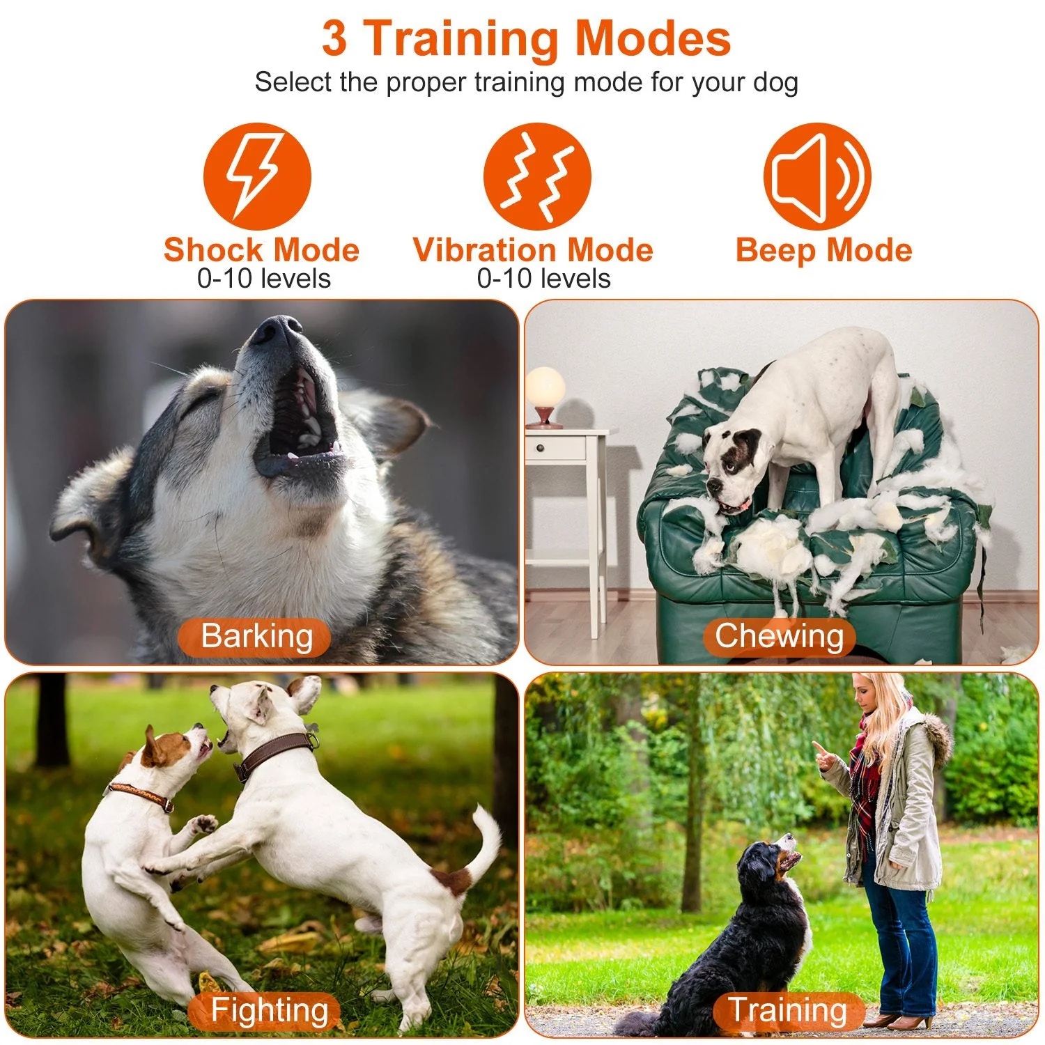 GBruno Waterproof Electric Dog Training Collar - Image 6