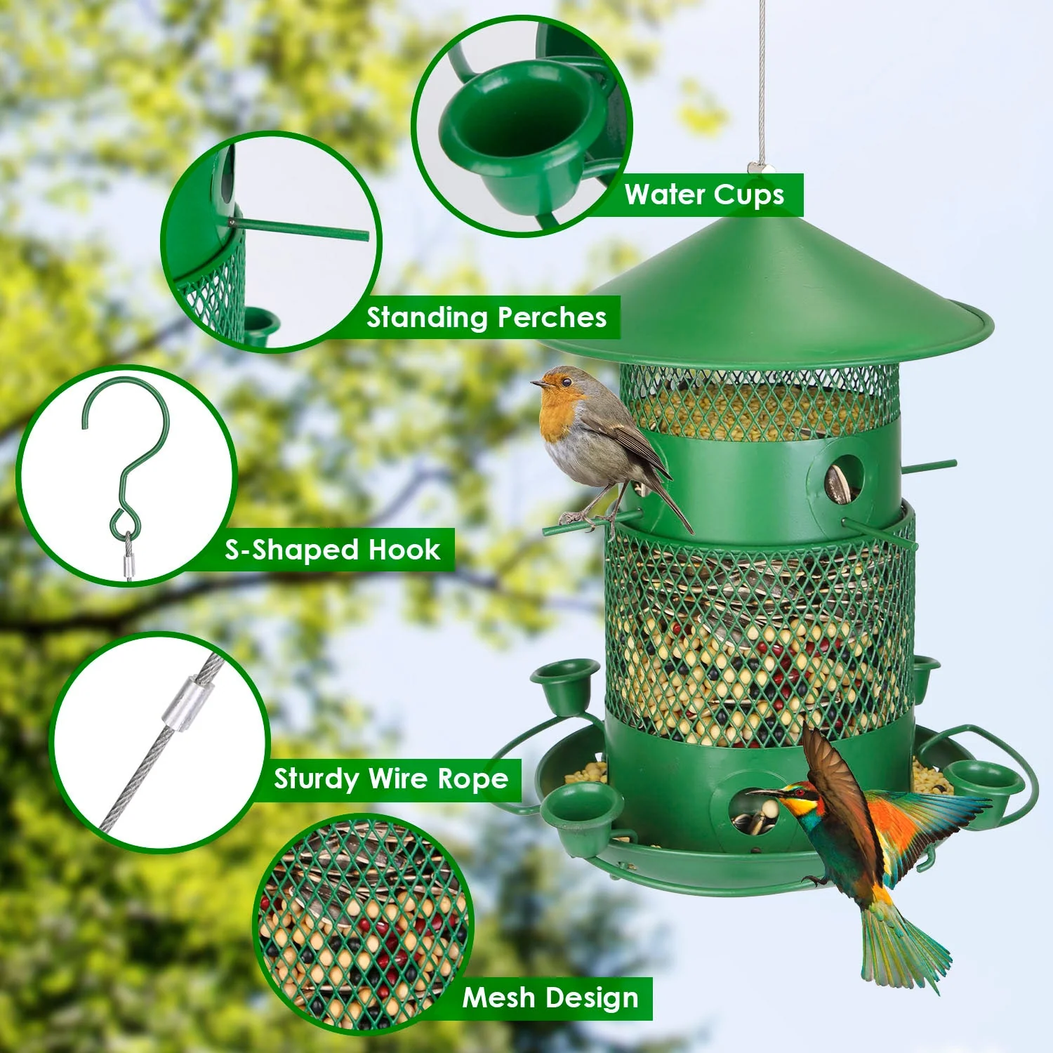 GBruno Wild Bird Feeder - Image 5