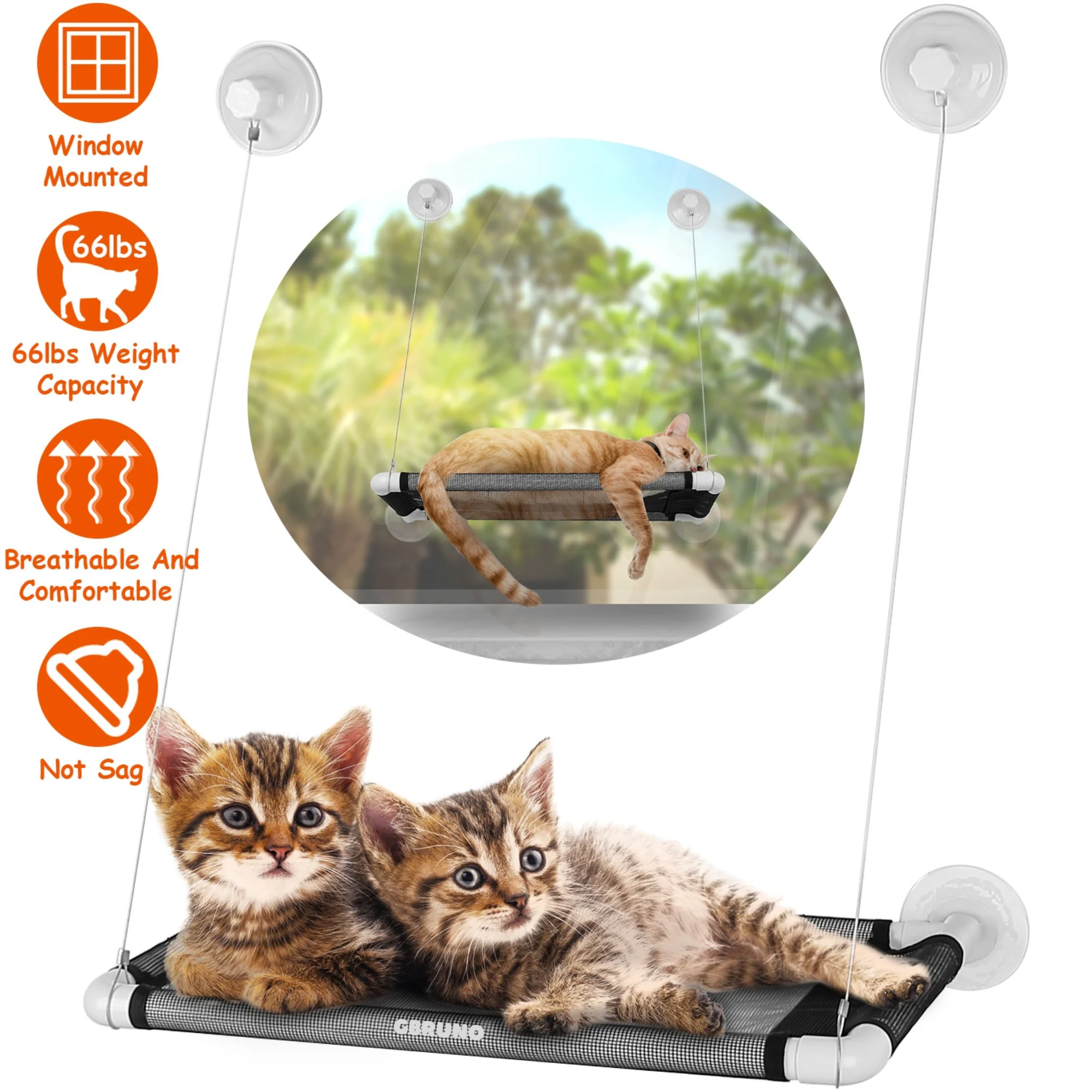 GBruno Window Perch Cat Hammock - Image 2