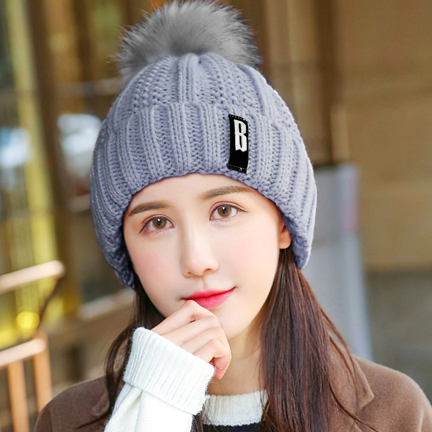 GBruno Winter Beanie Hat Scarf - Image 4