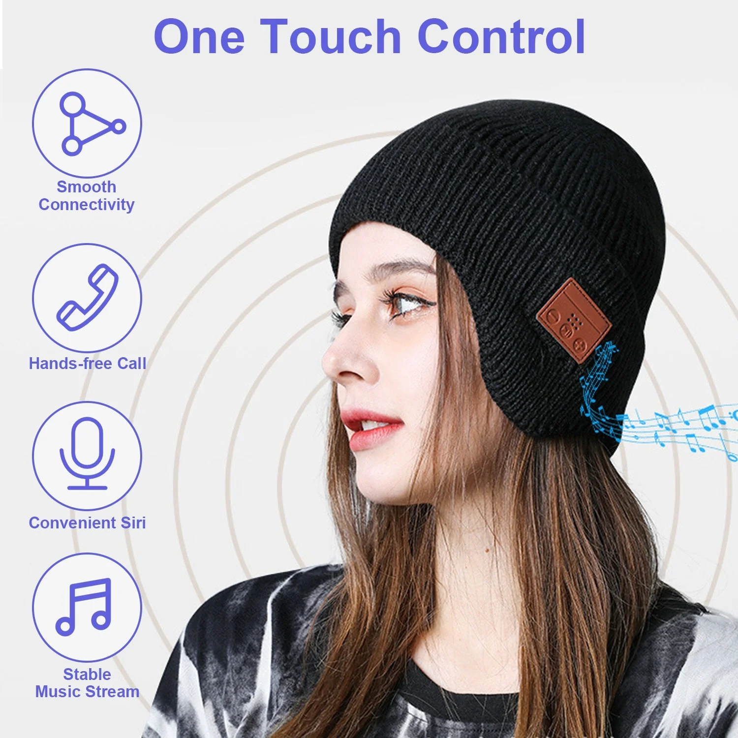 GBruno Wireless V5.0 Beanie Hat - Image 6