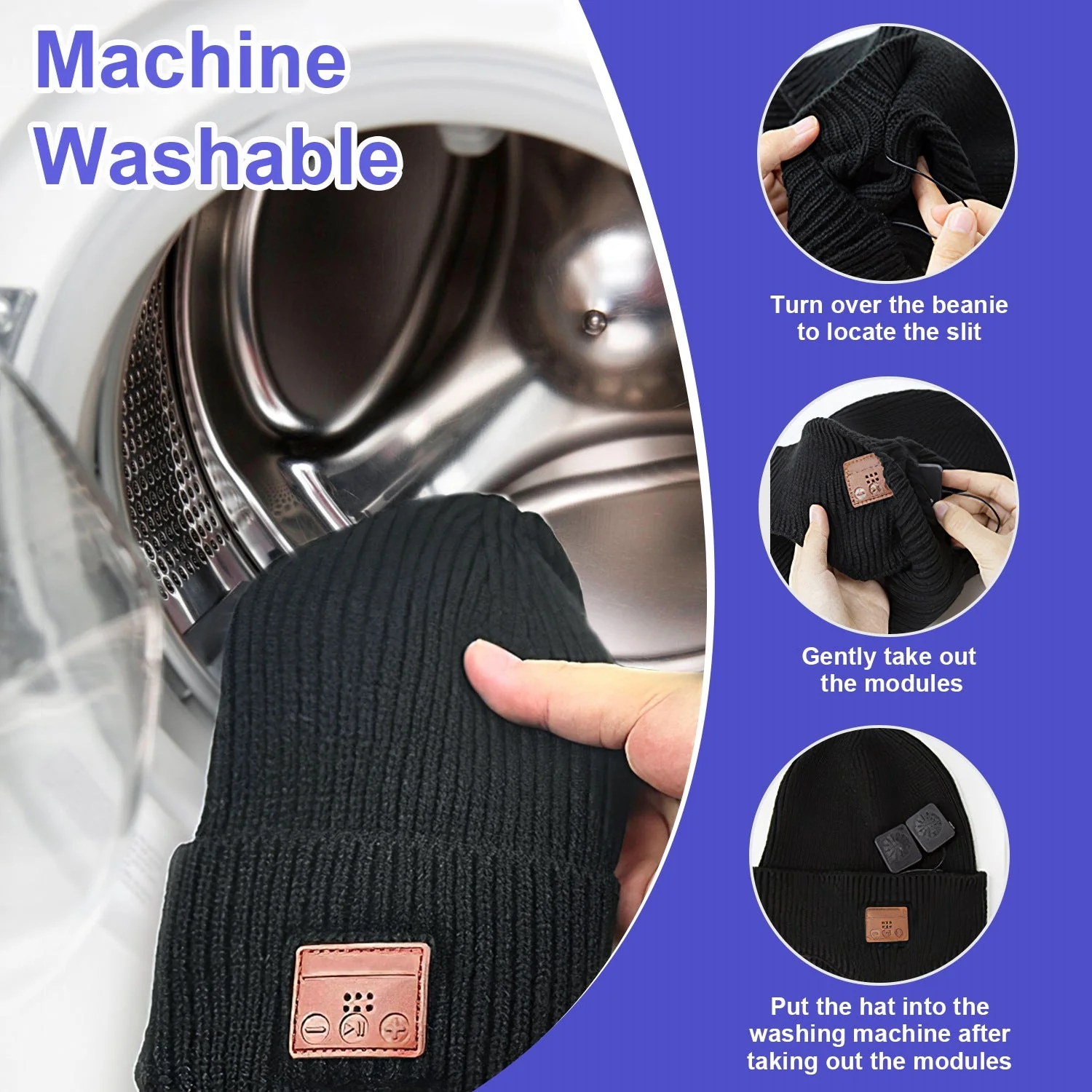 GBruno Wireless V5.0 Beanie Hat - Image 6