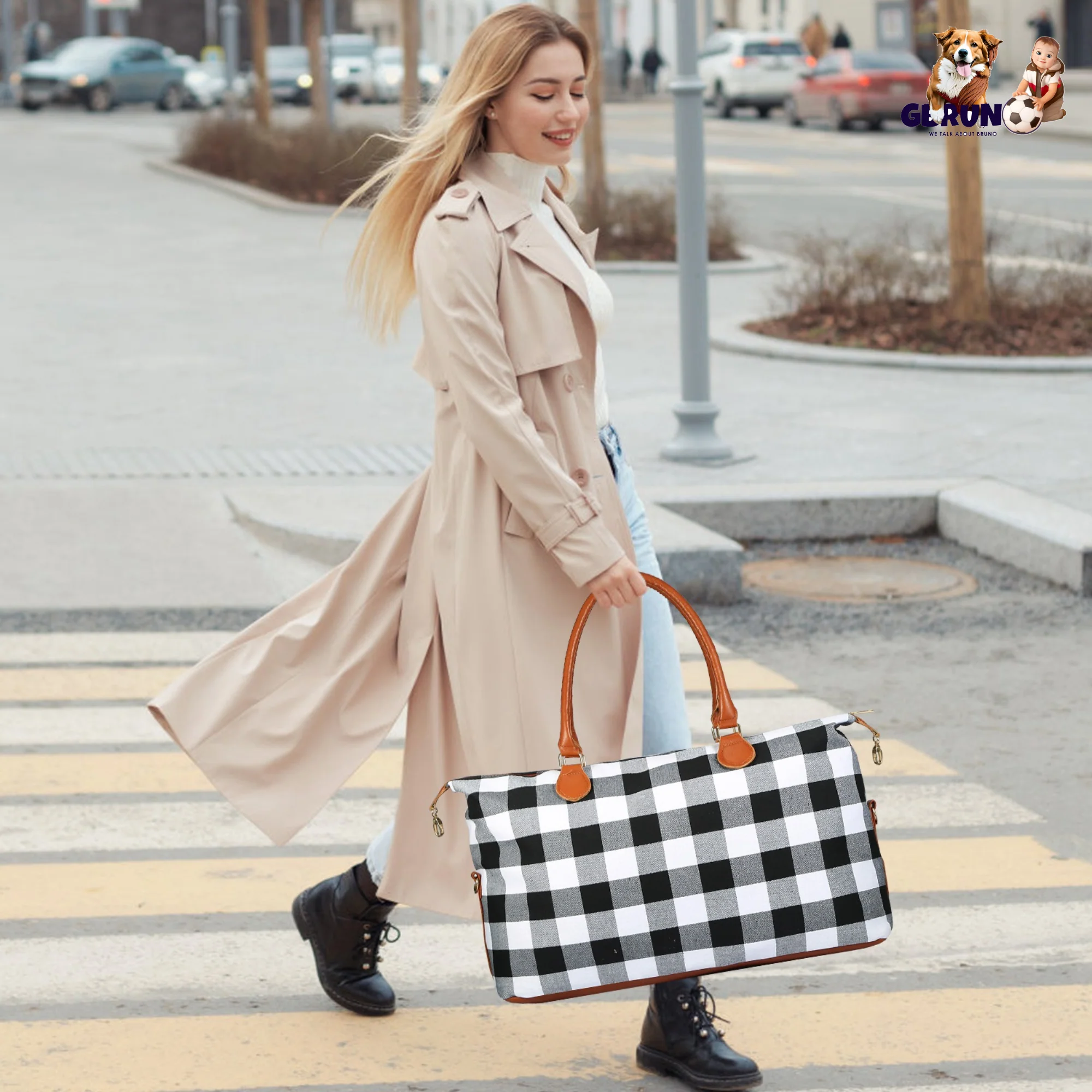 GBruno Women Duffle Bag - Image 6