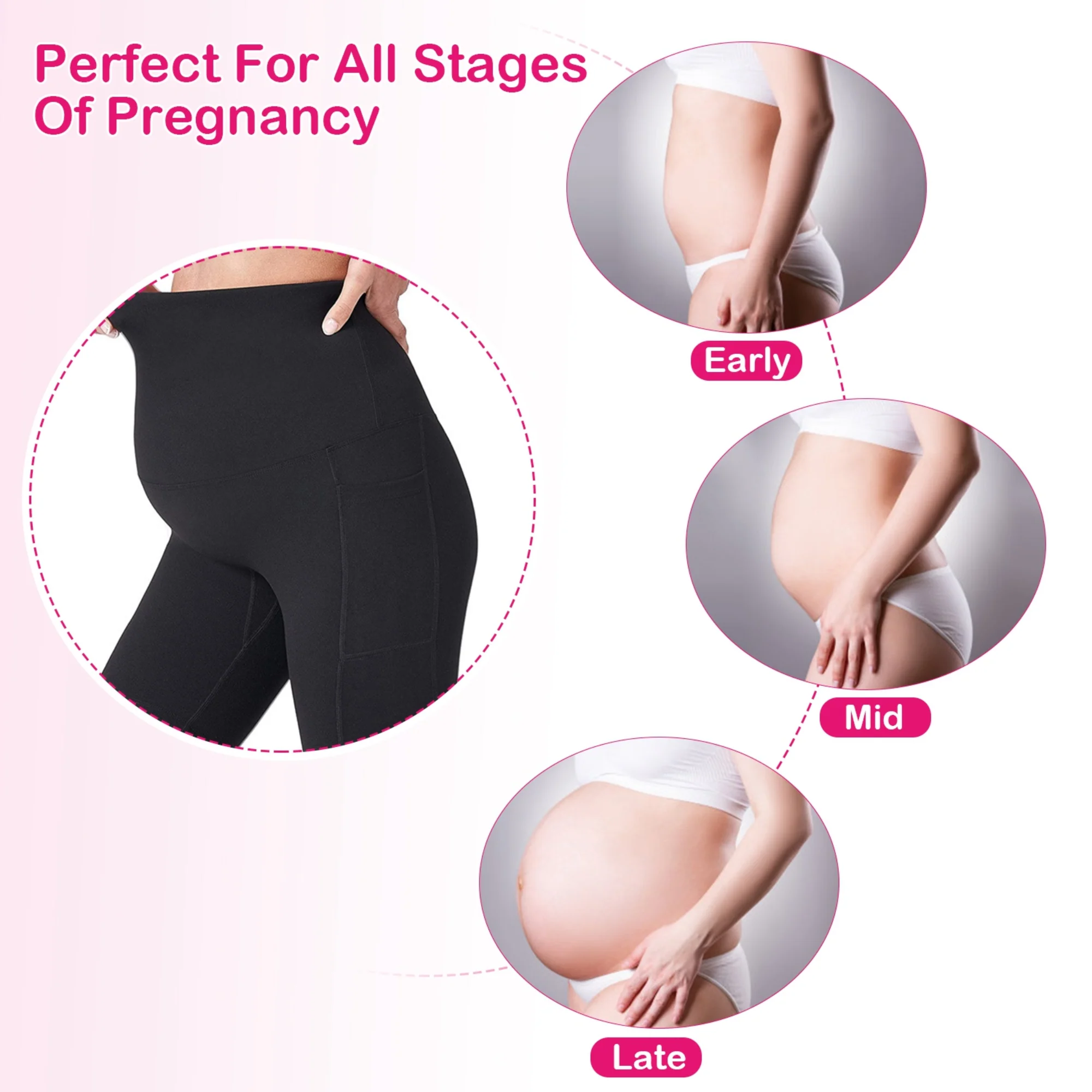 GBruno Women Maternity Shorts - Image 4