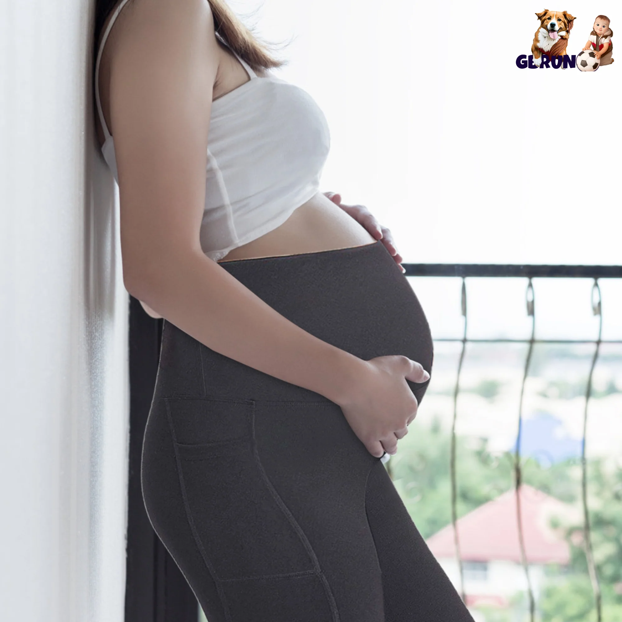 GBruno Women Maternity Shorts - Image 5