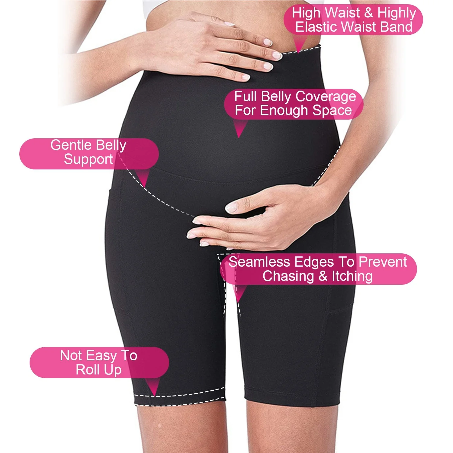 GBruno Women Maternity Shorts - Image 6