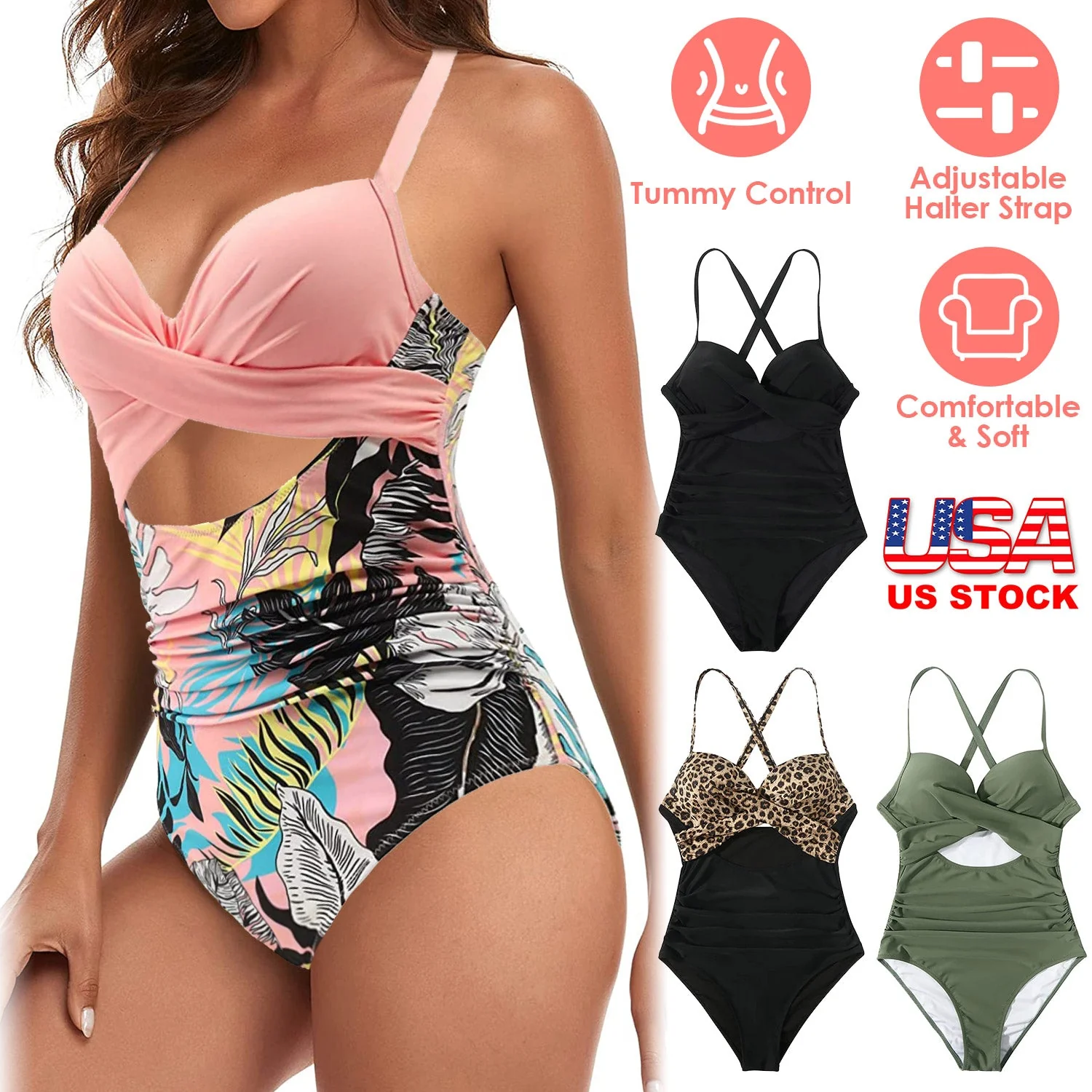 GBruno Women’s One Piece Swimsuit - Image 5