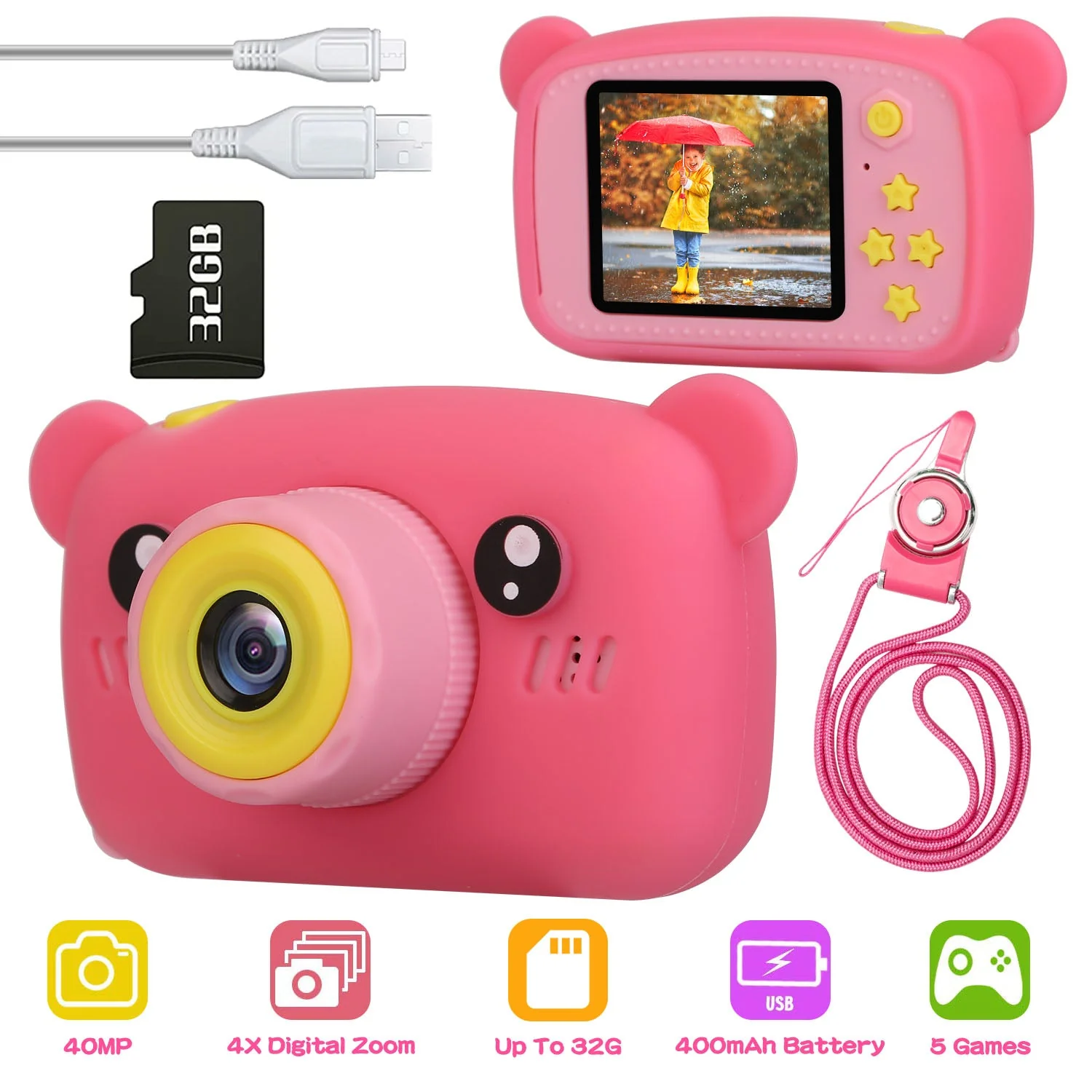 GBuno Kids Digital Camera - Image 3