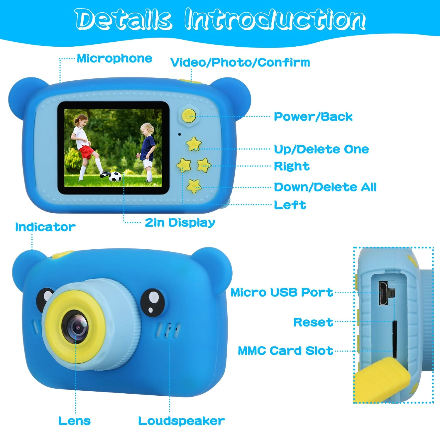 GBuno Kids Digital Camera - Image 5