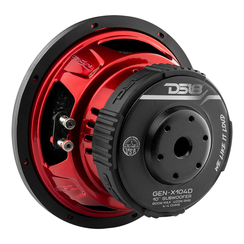 GEN-X 10" Subwoofer 400 Watts Rms DVC  4-Ohm - Image 3