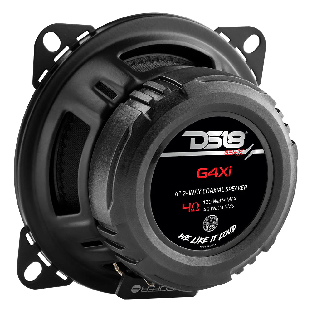 GEN-X 4" 2-Way Coaxial Speakers 40 Watts Rms 4-Ohm - Image 5