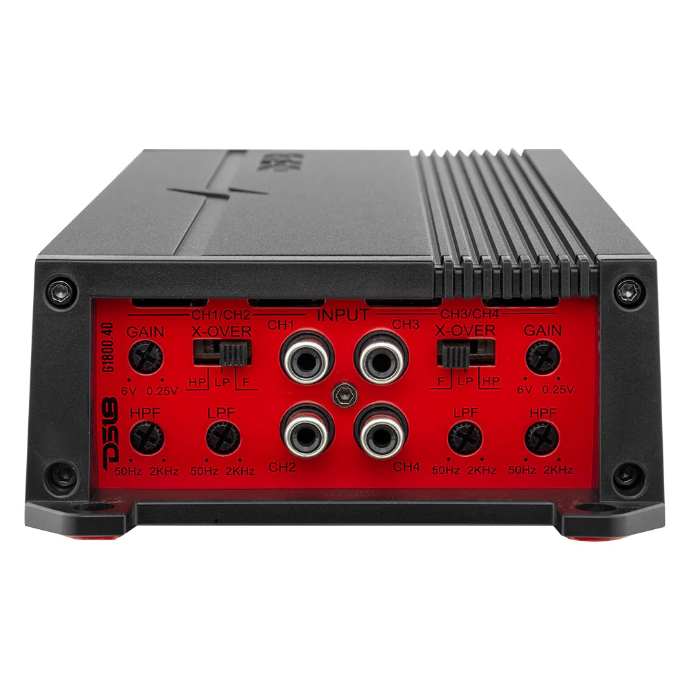 GEN-X Full-Range Class D 4-Channel Amplifier | 4 x 150W RMS @ 4-Ohm - Image 3
