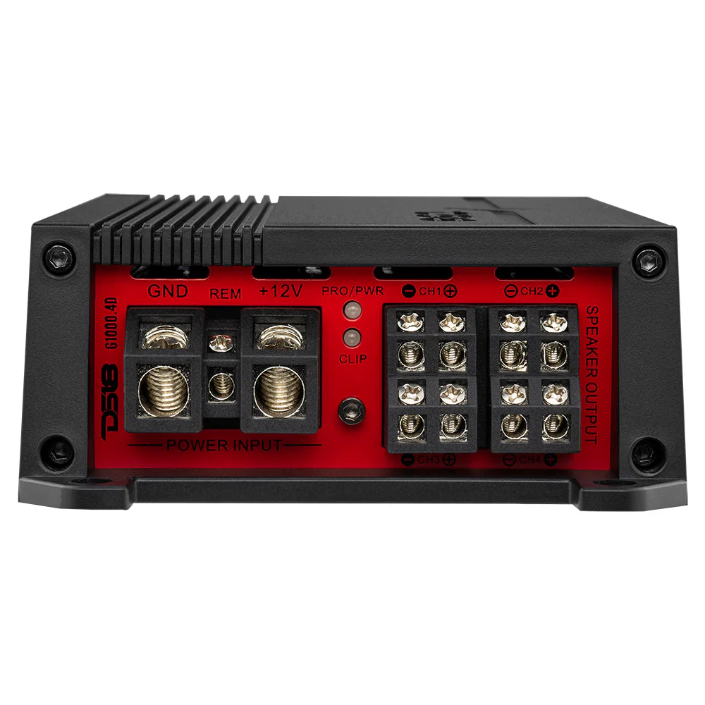 GEN-X Full-Range Class D 4-Channel Amplifier | 4 x 90W RMS @ 4-Ohm - Image 3