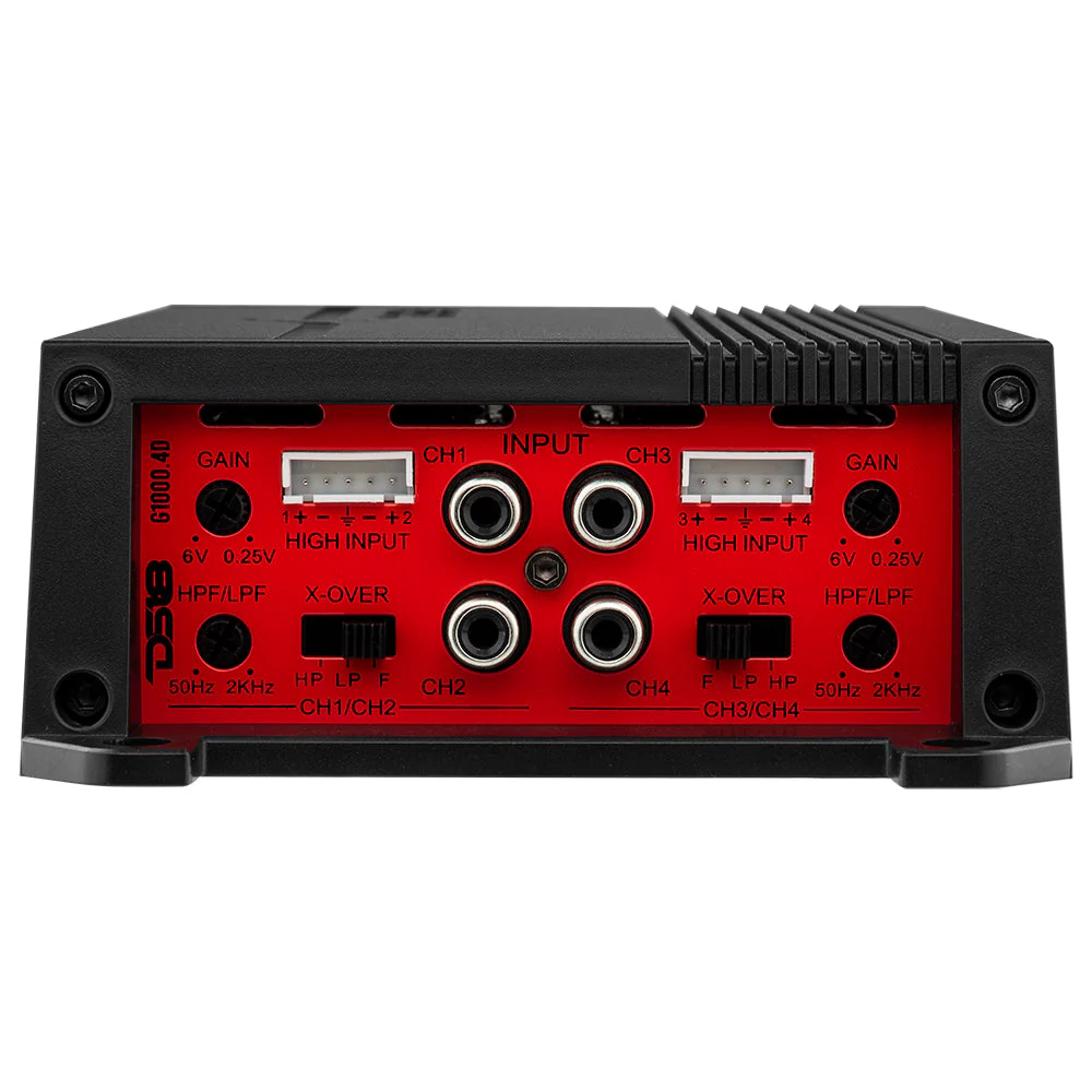 GEN-X Full-Range Class D 4-Channel Amplifier | 4 x 90W RMS @ 4-Ohm - Image 4