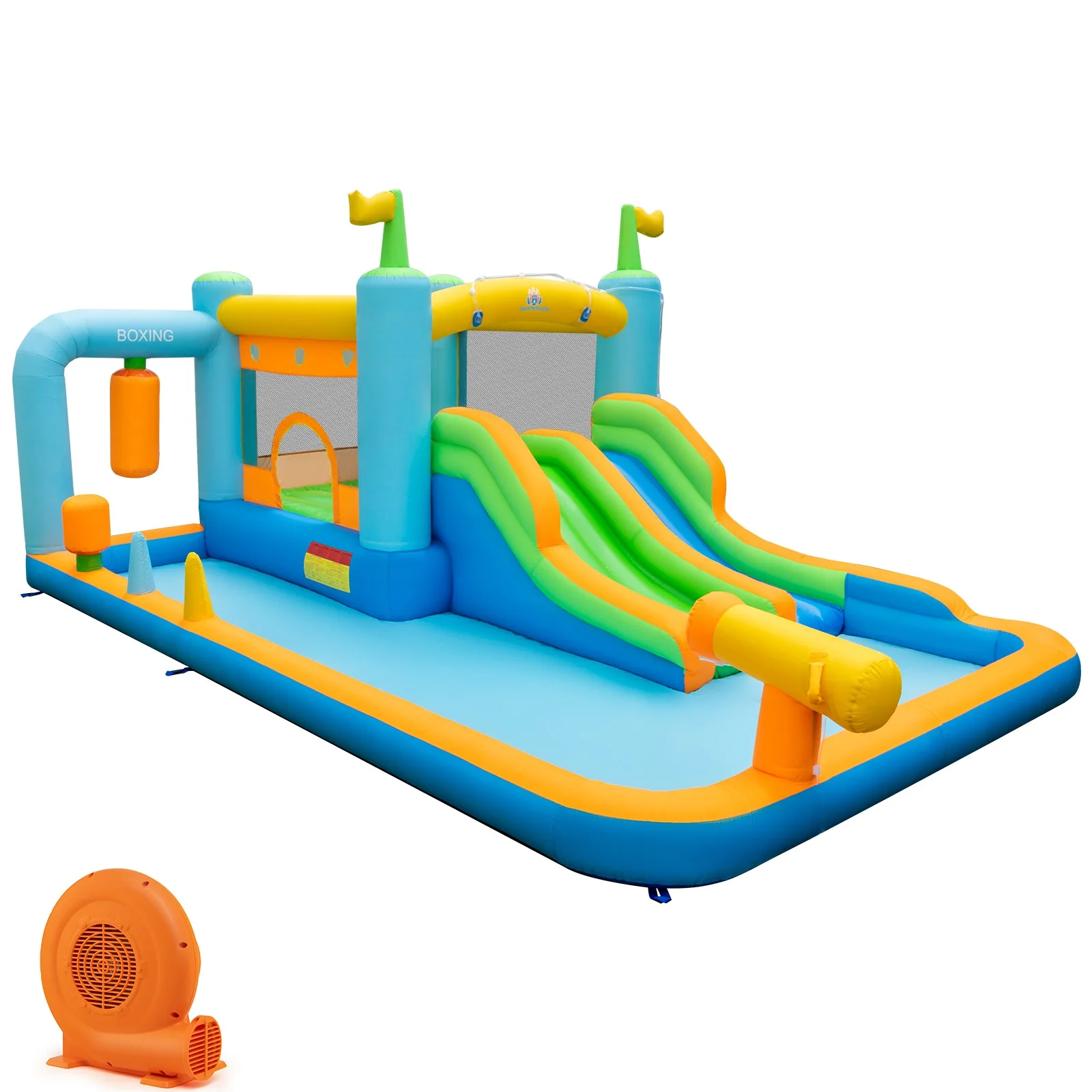 Giant Inflatable Water Slide for Kids Aged 3-10 Years (with 680W Blower) - Image 3