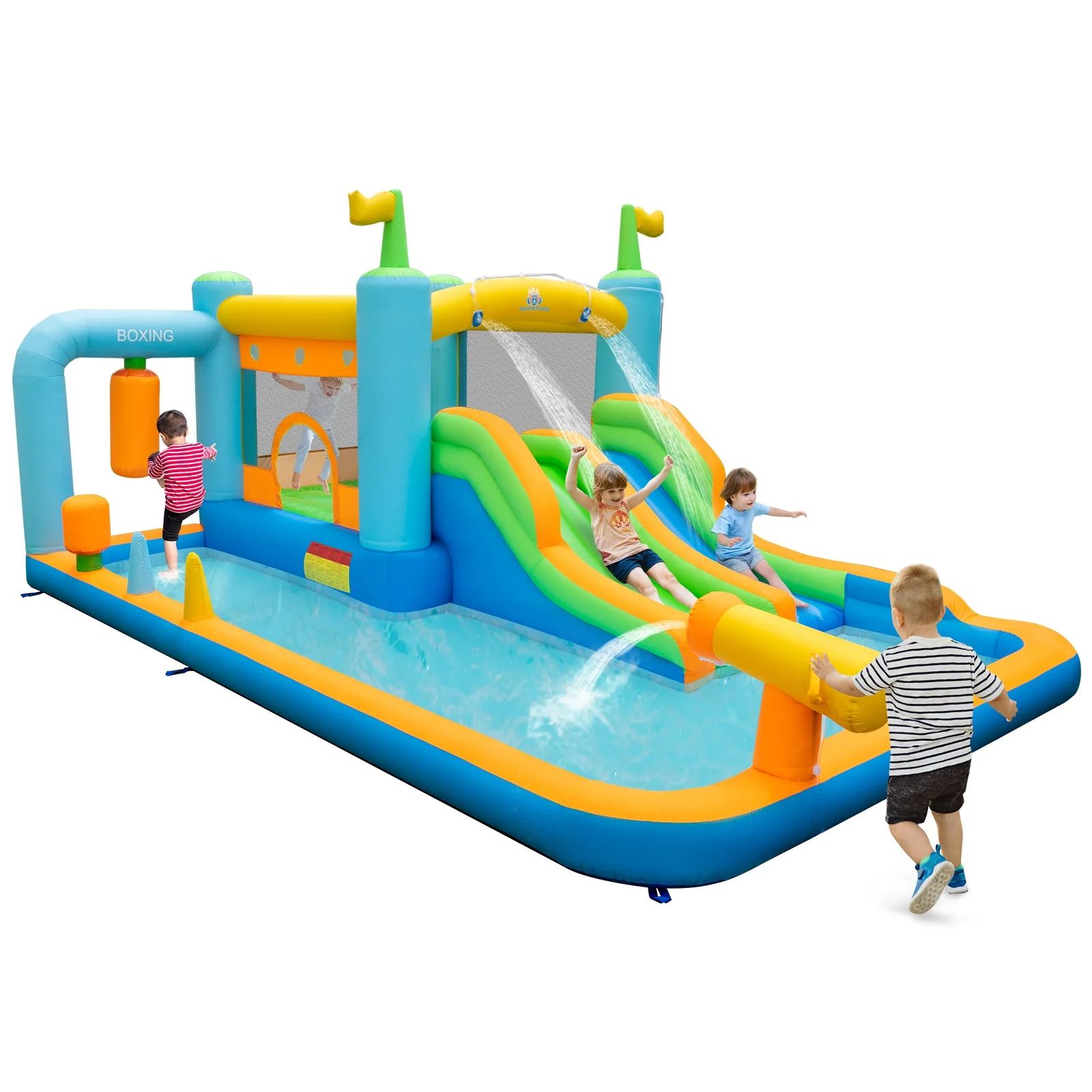 Giant Inflatable Water Slide for Kids Aged 3-10 Years (without Blower) - Image 5