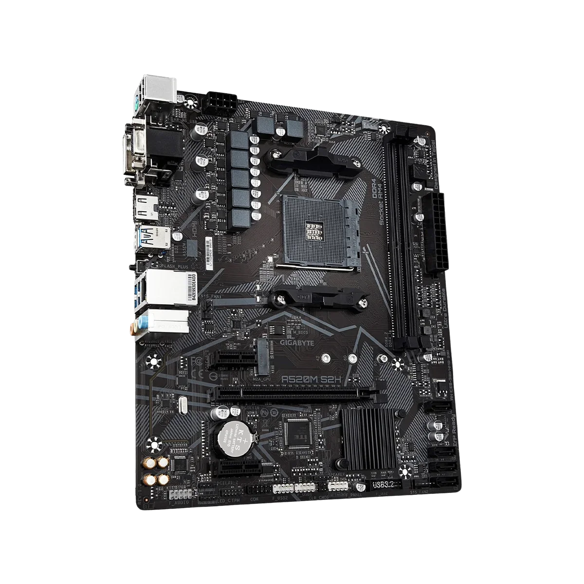 Gigabyte A520M S2H AM4 MicroATX Motherboard - Image 2