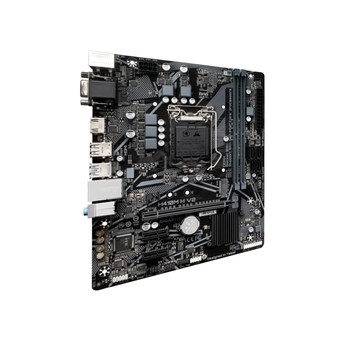 Gigabyte H410M H V2 Motherboard | Intel 10th Gen, DDR4, M.2 - Image 4