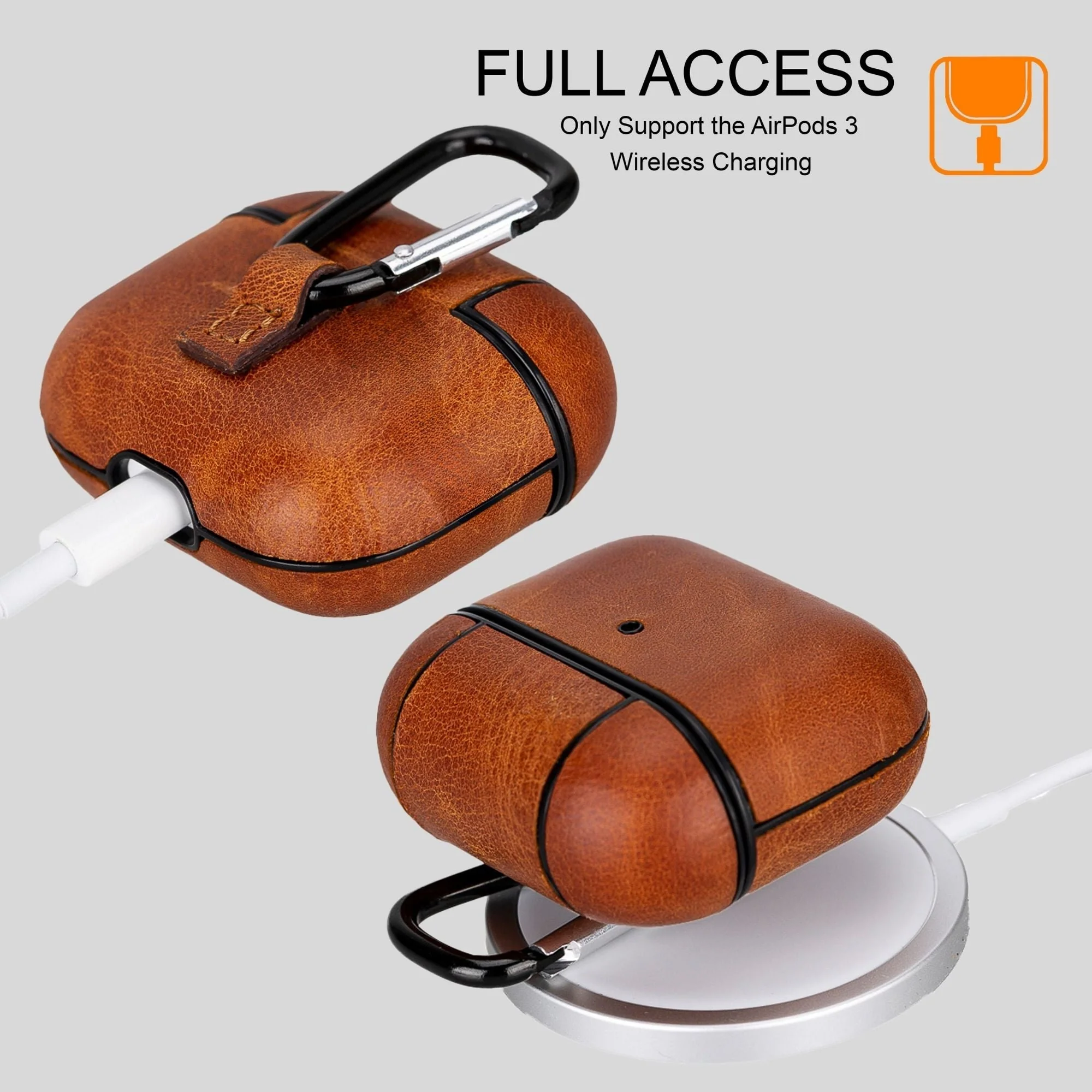 Gillette Leather Case for AirPods 3 - Image 3