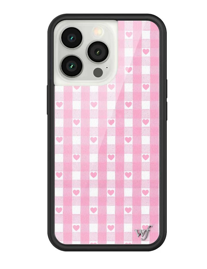 Gingham Hearts | Pink iPhone Case - Image 27