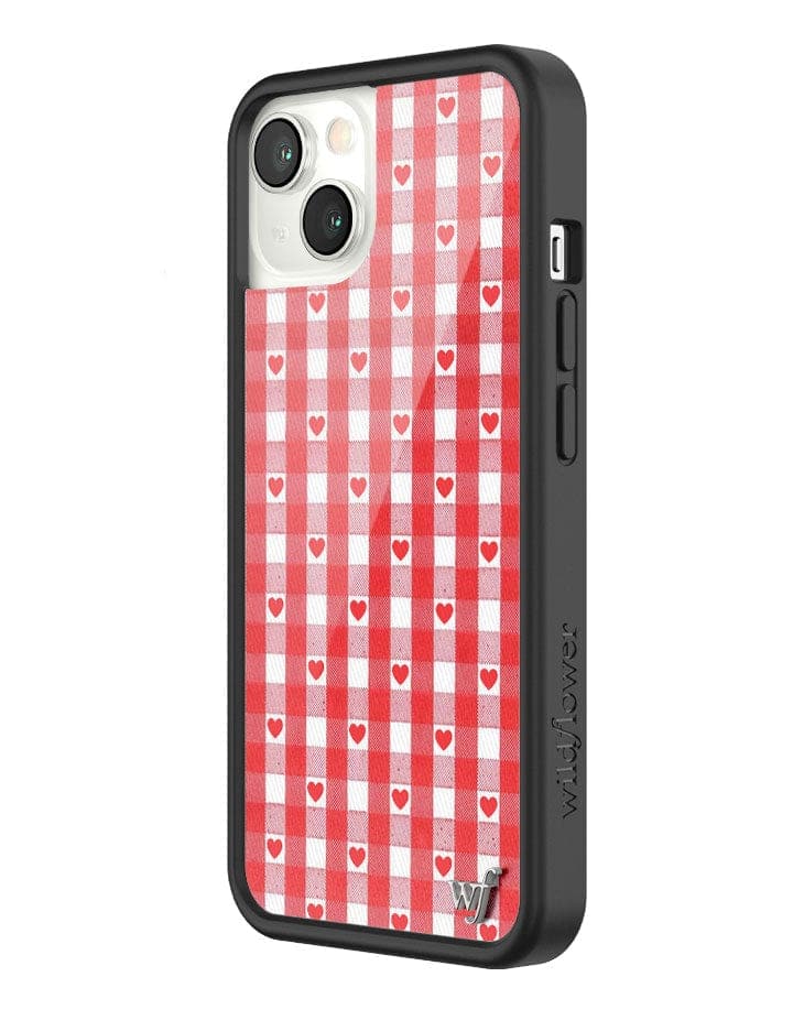 Gingham Hearts | Red iPhone Case - Image 22