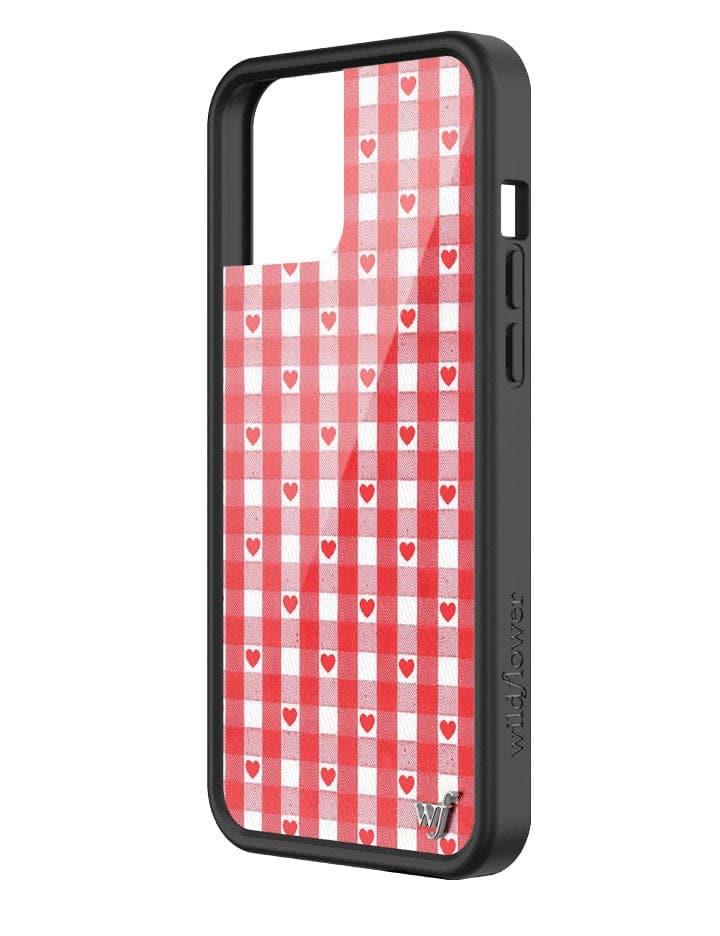 Gingham Hearts | Red iPhone Case - Image 26