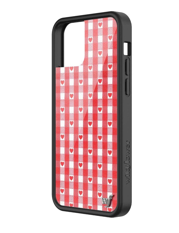 Gingham Hearts | Red iPhone Case - Image 28