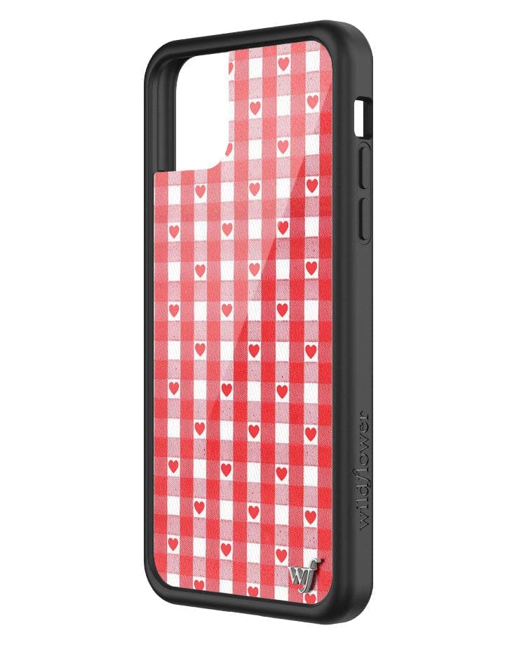 Gingham Hearts | Red iPhone Case - Image 30