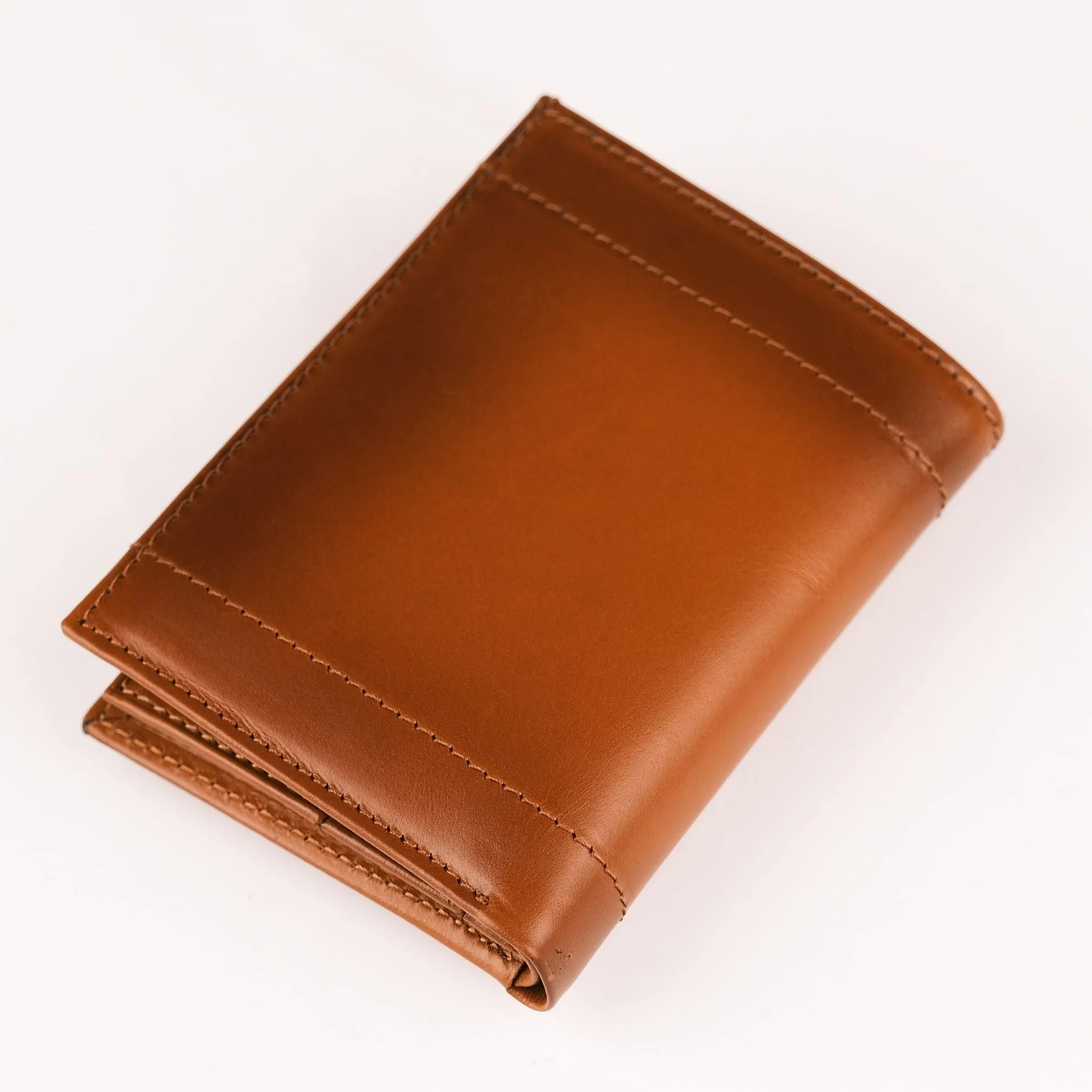 Glendo Apple AirTag Slot Leather Wallet, Handcrafted, Unisex - Image 4