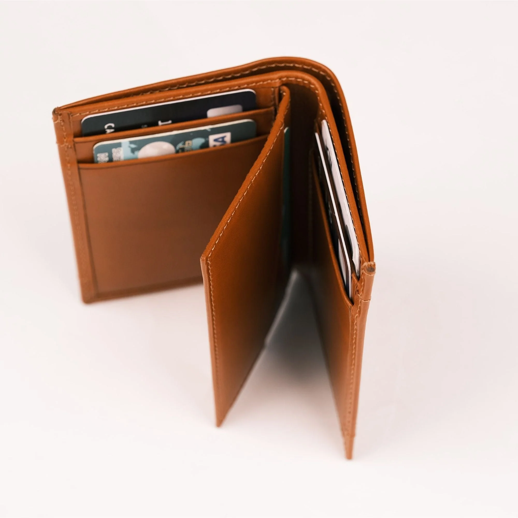 Glendo Apple AirTag Slot Leather Wallet, Handcrafted, Unisex - Image 5