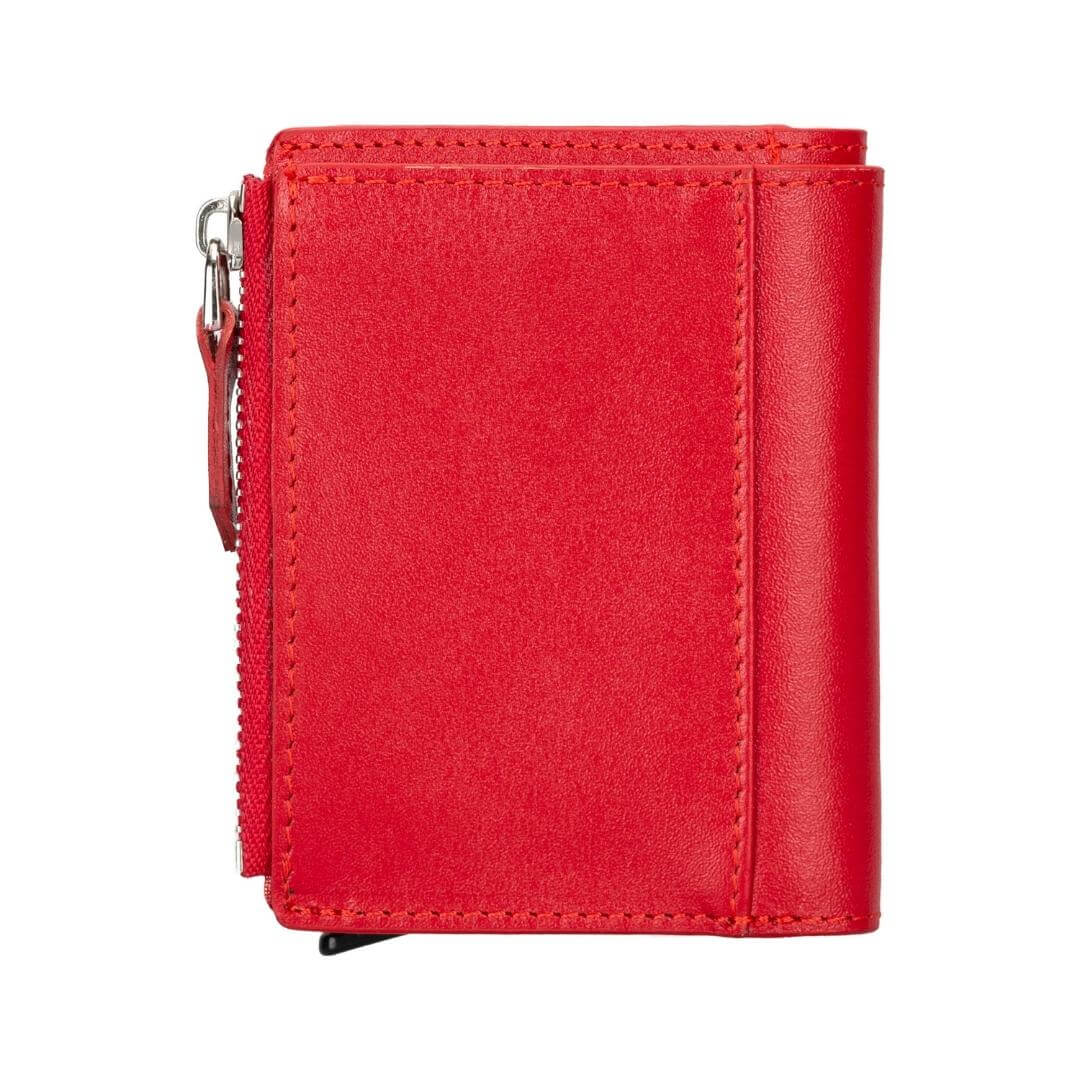 Glenrock Genuine Cowhide Leather Pop Up Card Holder Wallet - Image 28