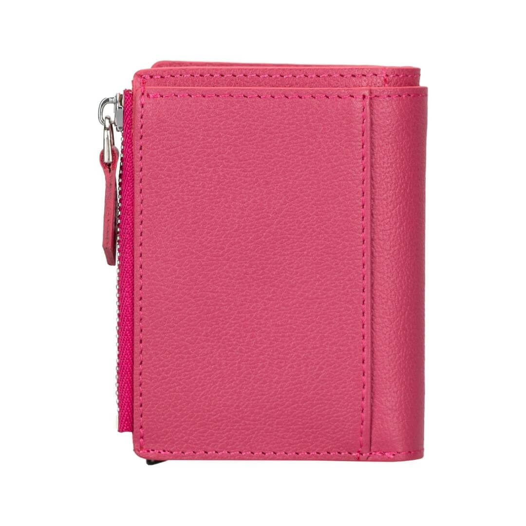 Glenrock Genuine Cowhide Leather Pop Up Card Holder Wallet - Image 45