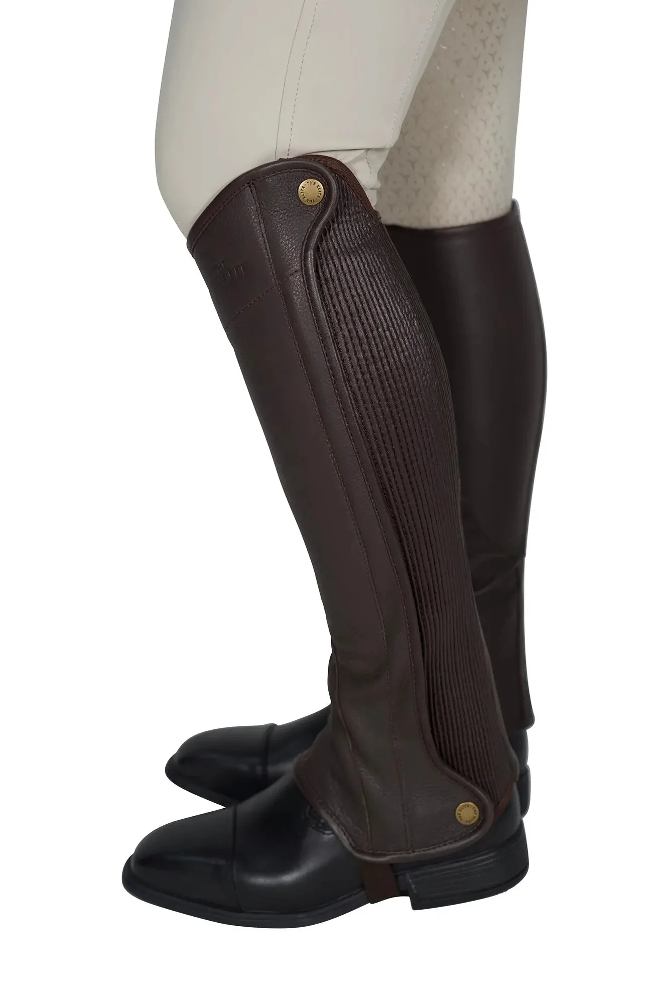 Grand Prix Elite Leather Half Chaps - Image 4