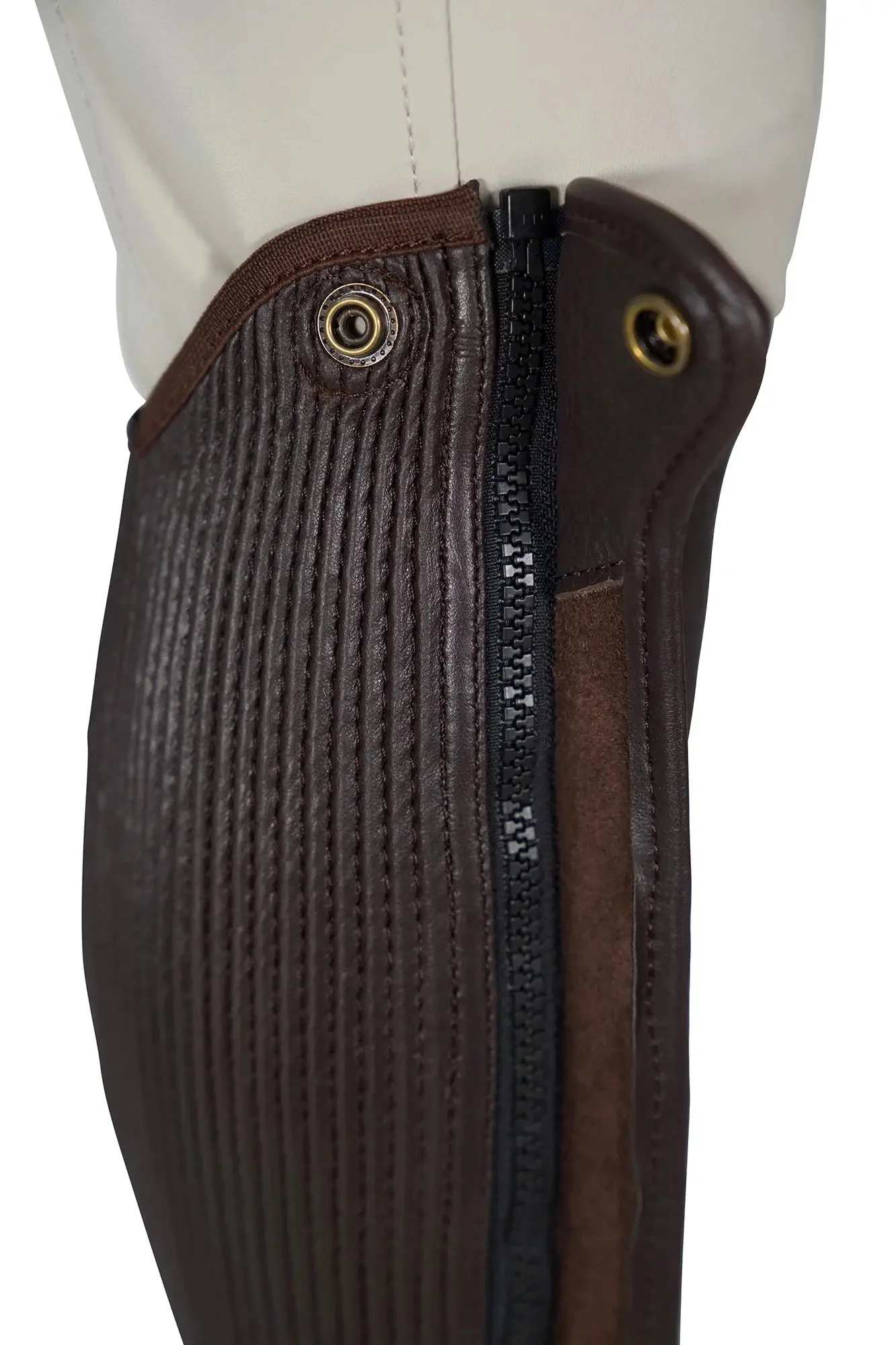 Grand Prix Elite Leather Half Chaps - Image 6