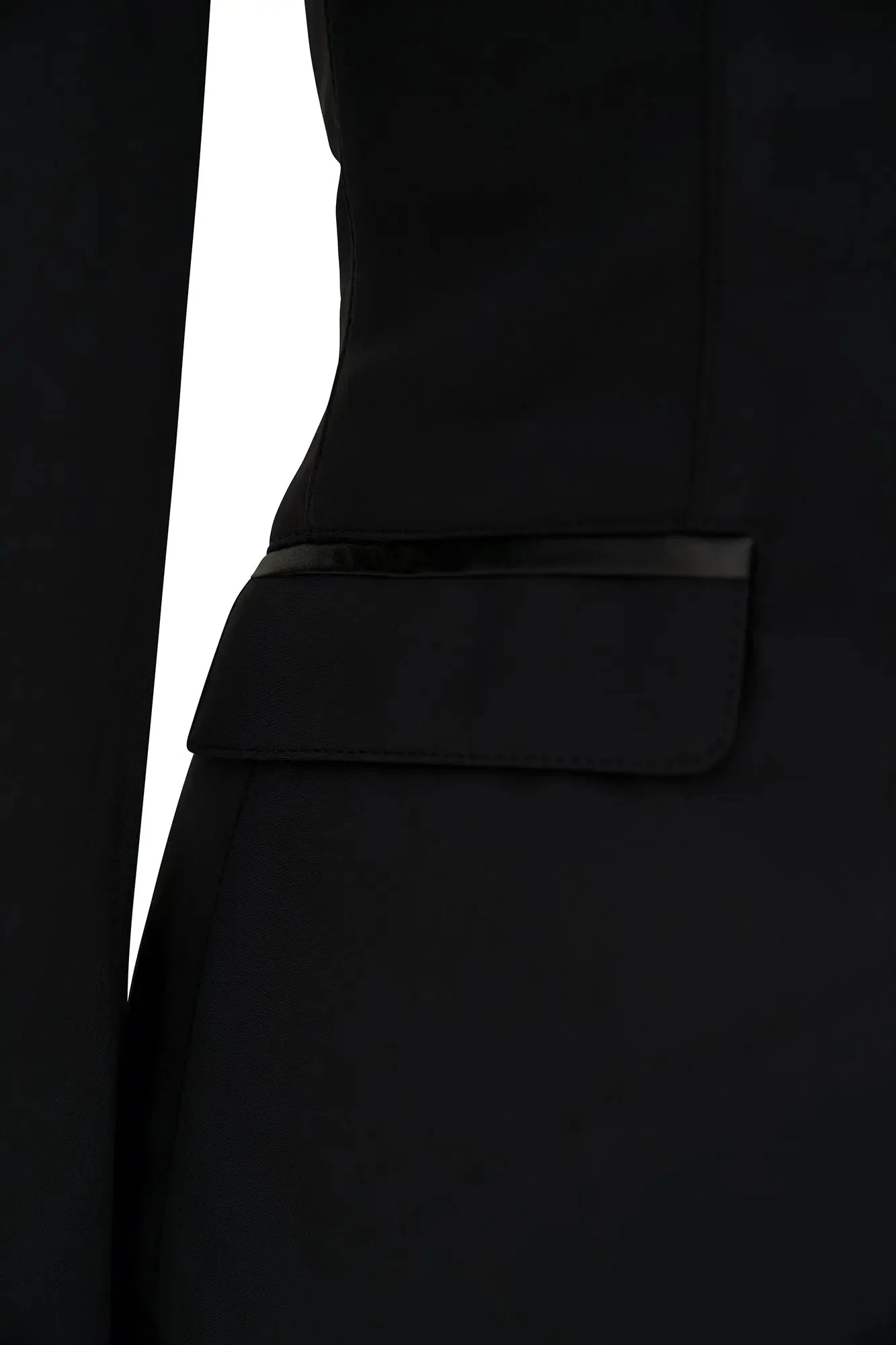 Grand Prix Saltare Dolce 4 Button Riding Jacket, Black - Image 3