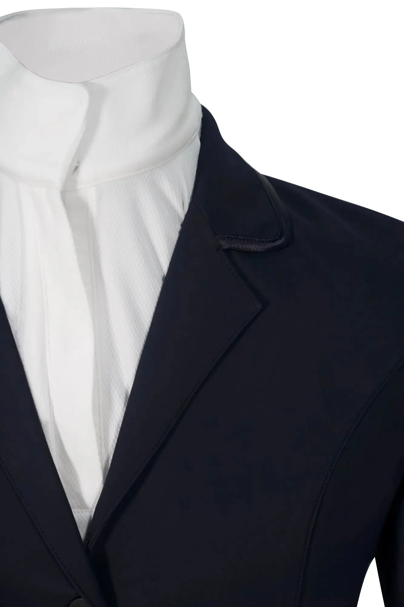 Grand Prix Saltare Dolce 4 Button Riding Show Jacket, Navy - Image 4