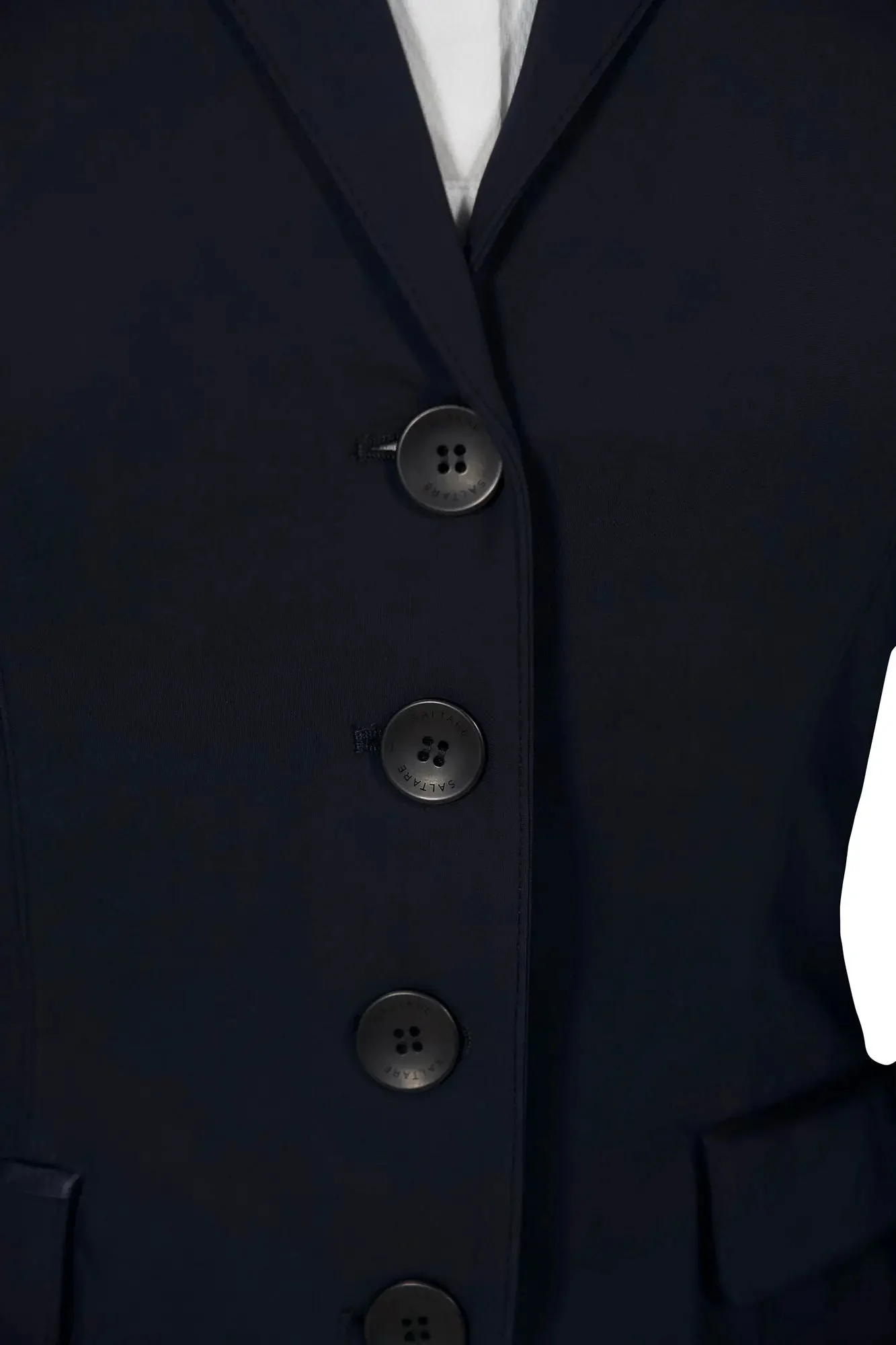 Grand Prix Saltare Dolce 4 Button Riding Show Jacket, Navy - Image 5