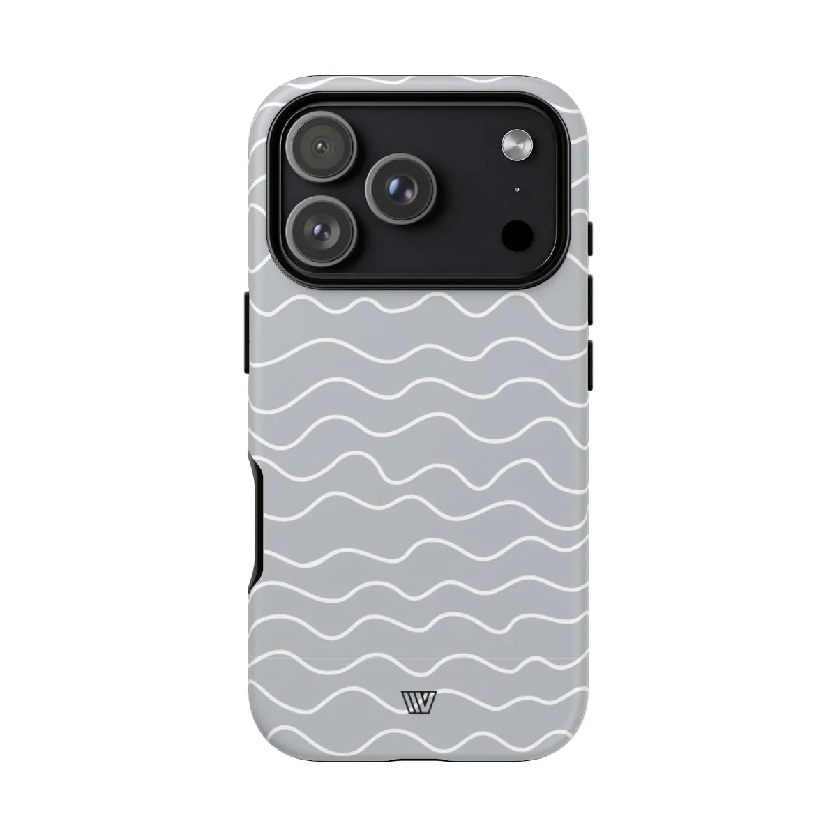 GRAY WAVES | Tough Phone Case - Image 101