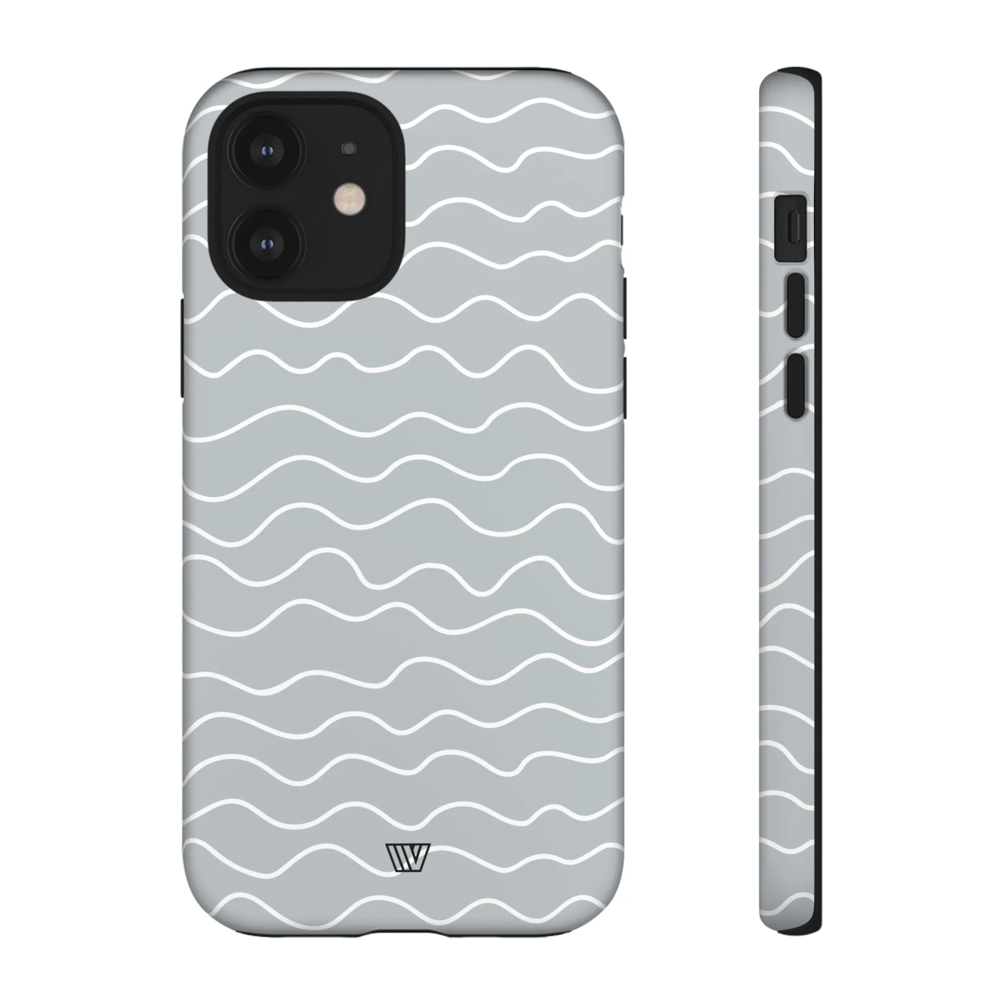 GRAY WAVES | Tough Phone Case - Image 12