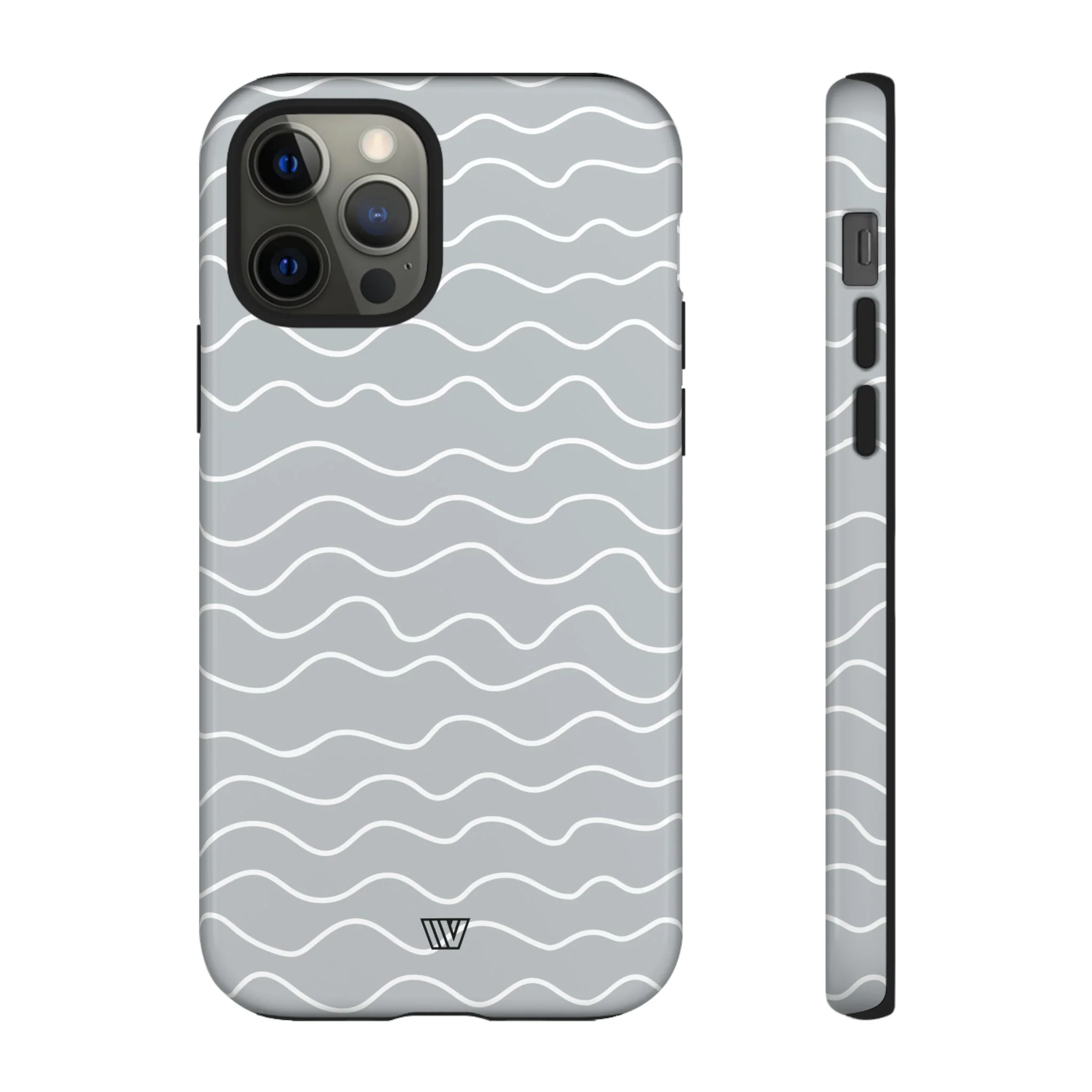 GRAY WAVES | Tough Phone Case - Image 13